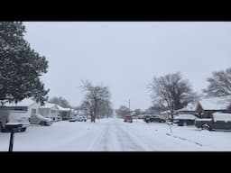 live winter weather coverage from Amarillo Texas