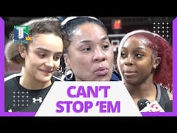 Dawn Staley, Tessah and Raven Johnson on South Carolina PREPARING to face LSU