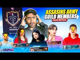 Guild Members Face Reveal 🤯 Face Reveal Of My Asin Army All Guild Members 😱 - Garena Free Fire Max