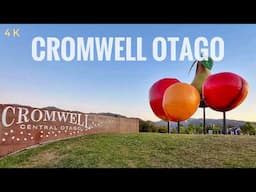 Cromwell Town Centre Walk New Years Day 2025 4K | Fruit Town Central Otago| New Zealand Walking Tour