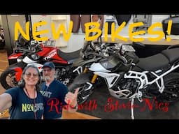 (S7-Ep1): Triumph Tiger 900s are back! Stage 1 of getting new bikes up to Newman WA.