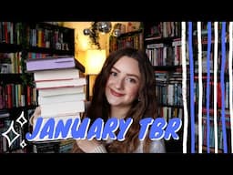 JANUARY TBR 2025 | new release thrillers, cozy fantasy & everything i want to read in the new year