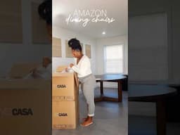 Amazon Home Finds | New Dining Chairs | BEINGkiyana #shorts #amazonhome