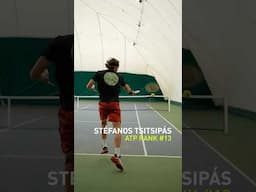 Stéfanos Tsitsipás is on another level! 🔥🎾 #tsitsipas #tennis #tennislove #training