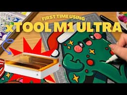 Crafting with the xTool M1 Ultra: Making My Own Christmas Decor 🎄