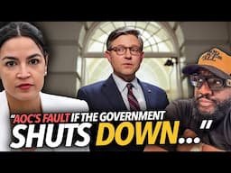 "AOC Is a Hypocrite, Democrat's Fault If Government Shuts Down..." Mike Johnson Says They Hate Trump