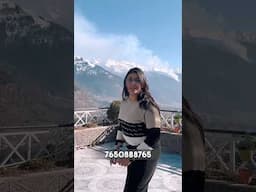 Best Hotel in Manali with best view😍 book @7650888765 #manalihotels #view #manalitrip #shorts