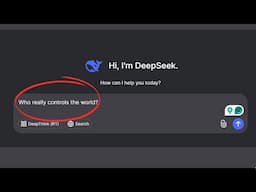 Deepseek AI: I Asked Deepseek "Who really controls the world?" You Won't Believe What it said