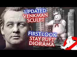 Ghostbusters Stay Puft diorama coming from PCS + Venkman gets new head sculpt