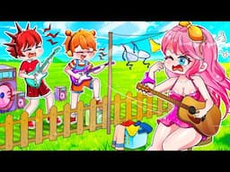 Anna Learn to Play Guitar vs. Raddy & Oren | Gacha Life | Rainbow Z Multiverse