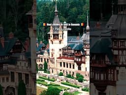 The most beautiful castles in Romania #visitromania #transylvania