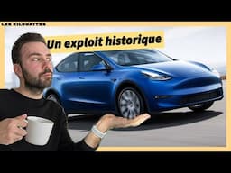 Tesla réussi un exploit historique en 2023