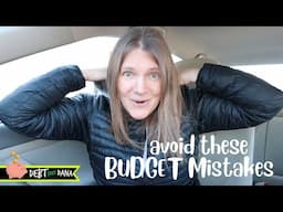 Common Budgeting Mistakes to Avoid (And How to Fix Them) ✨