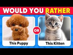 Would You Rather...? 🐶 ANIMALS Edition 🐸🐼 Quiz Kingdom