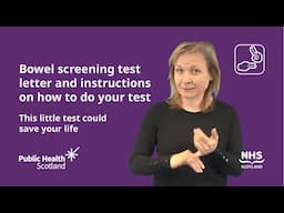 Bowel screening letter and instructions BSL