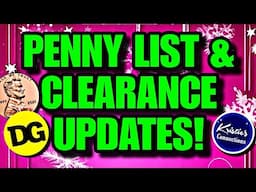 LOTS OF IMPORTANT INFO!!! DOLLAR GENERAL PENNY LIST! 01/28/25