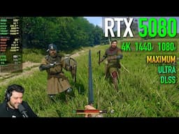 The RTX 5080 16GB in Kingdom Come Deliverance 2!