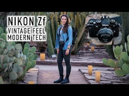 Nikon Zf Review - Nikon Finally Did It! Vintage Build, Modern Tech + How I Set it Up, My Experience