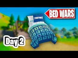 Making a Fortnite BEDWARS Map! DAY 3