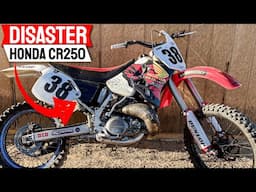 You HAVE to see this - WORST dirt bike I ever bought!  1993 Honda CR250