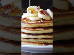 The Best Banana Pancakes You’ll Ever Try! #shorts