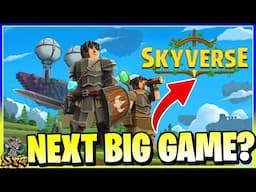 Is This The Next BIG SURVIVAL CRAFTING Game? Skyverse Combat And Biomes Showcase!