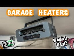 The BEST Heater for your garage...and why it's probably ELECTRIC!