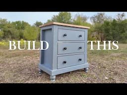 Build This Chest of Drawers with me.