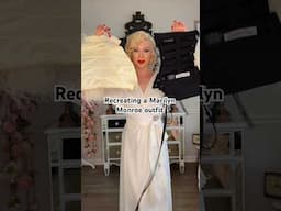 Recreating a Marilyn Monroe outfit | ep3 #missaudreymonroe #1950sstyle #vintagestyle #vintage