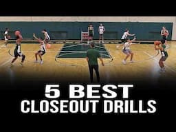 5 Best Basketball Closeout Drills V1 | Top Drills For Elite Individual Defense