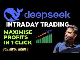 deepseek AI INTRADAY TRADING | 1 Click Trading Solutions | Get pro with #equityincome