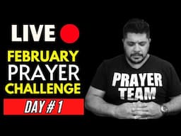 🔴LIVE MORNING PRAYER 🙏 - FEBRUARY PRAYER CHALLENGE ( DAY 1 )