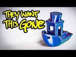 Everyone's WRONG about the BENCHY BAN! (Printables #3DBenchy takedowns explained)