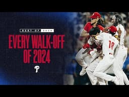 EVERY Phillies Walk-Off from the 2024 Season!