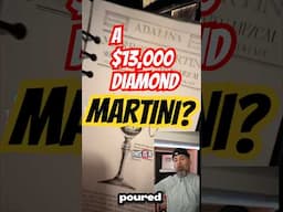 A $13,000 Diamond Martini 🍸?