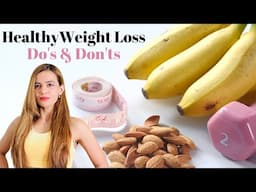 Healthy WEIGHT LOSS Tips Revealed