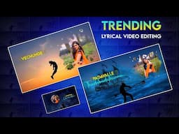 Trending Lyrical Video Editing in alight motion # Next level editing