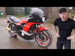 I BOUGHT A SUPER RARE KAWASAKI GPZ750 TURBO