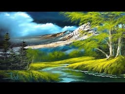 The Wolf is in the Mountain | Painting Demonstration during a tough time | Paintings By Justin