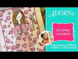 Coloring Calendar Tips with Lindsay