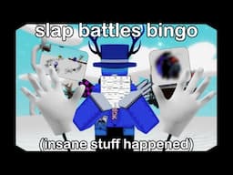 slap battles bingo | Slap Battles Roblox