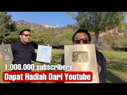 SAYA KEMBALI - UNBOXING GOLDEN PLAY BUTTON | HOLLYWOOD LOS ANGELES