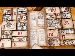 DIY Advent Calendar in a Box: Easy Tutorial