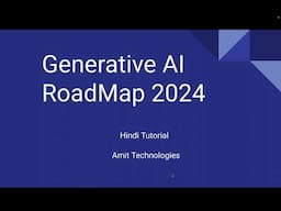 GenerativeAI Part 3 - Understand Roles and Roadmap to become developer from user, superUser in Hindi