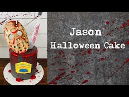 Jason Mask Cake | Friday The 13th Cake | Halloween Cakes