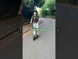 E-scooter challenge can we visit every tourist attraction