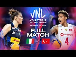 Italy 🇮🇹 vs. Türkiye 🇹🇷 - 2024 VNL | Full Match - Week 1