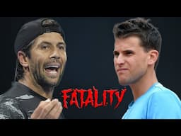 When Power Meets BRUTALITY | Dominic Thiem vs Fernando Verdasco