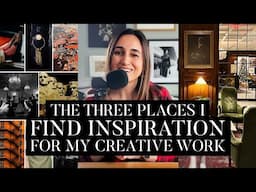 Find INSPIRATION for your next creative project ✨🌈 3 places to look