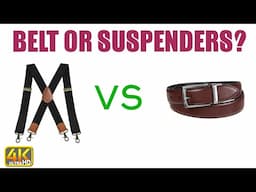 Belt vs Suspenders for Winter Camping? | Hold Up Your Pants